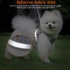 Pet Mesh Harness Dog Leash Set Reflective Chest Strap Adjustable Puppy Vest For Puppies Breeds Dogs Cats Walking Outdoor