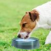 No Spill Dog Cat Water Bowl Spill Proof Slow Water Feeder 47.35Oz Pet Water Dispenser Travel Dog Bowl For Dogs/Cats/Pets