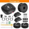 Dog Fence System Pet Containment System With 9 Adjustable Levels 2 Recivers Ipx8 Waterproof Rechargeable Underground Fence For Small Medium Large Dog