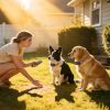 2-In-1 Dog Shock And Bark Collar Dog Training Collar With Remote 3 Collars Rechargeable Ip68 Waterproof With 3 Channels For Medium And Small Dogs