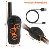 Ipx7 Waterproof Dog Training Collar With Remote Rechargeable Electronic Shock Collar For Dogs Beep Vibration Shock For Small Medium Large Dogs