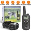 Dog Training Collar With Remote Rechargeable Dog Training Collar Ip68 Waterproof With 4 Training Modes 3 Channels For Medium And Small Dogs