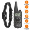 Dog Training Collar With Remote Rechargeable Dog Training Collar Ip68 Waterproof With 4 Training Modes 3 Channels For Medium And Small Dogs