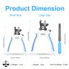 Dog Nail Clippers Pet Cat Nail Toe Trimmer Stainless Steel Grooming Tool Free Nail File Small Medium Large Dogs