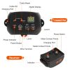 Dog Fence System Pet Containment System With 100 Adjustable Levels Ipx7 Waterproof Rechargeable Receiver Underground Fence For Small Medium Large Dog