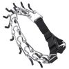 Adjustable Dog Choke Collar Training Chain Dog Necklace With Buckle For Small Medium Large Dogs