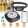 328Ft Electric Wireless Dog Fence System With Gps Location Monitor Collar Receiver Rechargeable Beep Vibration Fence System For Small Medium Large Dog