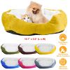 Pet Dog Bed Soft Warm Fleece Puppy Cat Bed Dog Cozy Nest Sofa Bed Cushion For S/M Dog