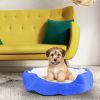 Pet Dog Bed Soft Warm Fleece Puppy Cat Bed Dog Cozy Nest Sofa Bed Cushion For S/M Dog