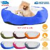 Pet Dog Bed Soft Warm Fleece Puppy Cat Bed Dog Cozy Nest Sofa Bed Cushion For S/M Dog