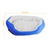 Pet Dog Bed Soft Warm Fleece Puppy Cat Bed Dog Cozy Nest Sofa Bed Cushion For S/M Dog