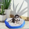 Pet Dog Bed Soft Warm Fleece Puppy Cat Bed Dog Cozy Nest Sofa Bed Cushion For S/M Dog