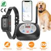 328Ft Electric Wireless Dog Fence System With Gps Location Monitor Collar Receiver Rechargeable Beep Vibration Fence System For Small Medium Large Dog