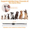 328Ft Electric Wireless Dog Fence System With Gps Location Monitor Collar Receiver Rechargeable Beep Vibration Fence System For Small Medium Large Dog