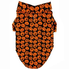 Halloween Camp Shirts (Color: Halloween Jack-o-Lanterns, size: 2X-Large)