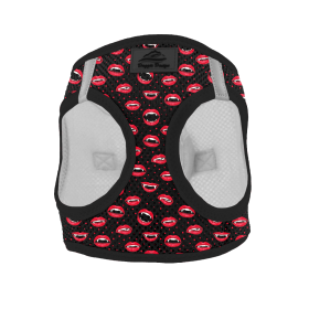 American River Choke Free Dog Harness Holiday Collection (Color: Vampire Kisses, size: medium)
